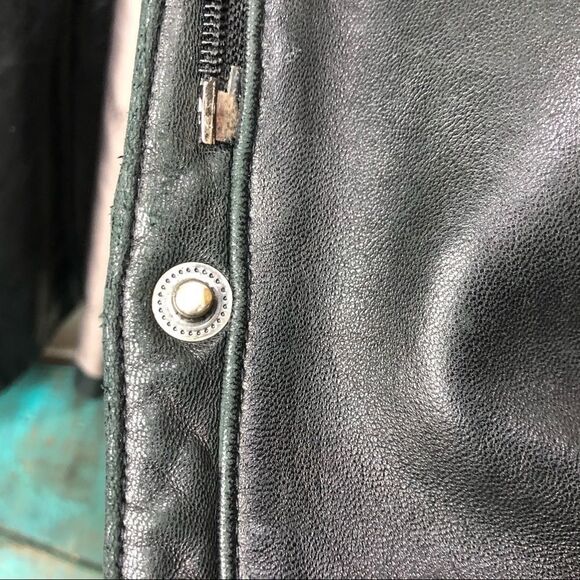 Kenneth Cole Reaction Leather Jacket Size Large - Picture 3 of 12